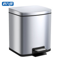 科力邦(Kelibang) KB1099 0.4mm410无指纹不锈钢烤漆+ABS+PP塑料 12L 垃圾桶 (计价单位