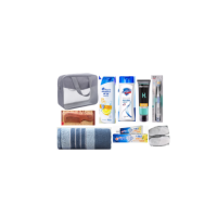 册宣 CX3961洗漱包洗漱套装 毛巾洗发水沐浴露洗面奶牙膏牙刷一次性拖鞋梳子