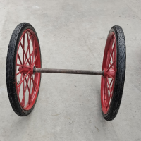 册宣 CX-664加厚手推车车轮 工地翻斗车配件轮子加厚耐磨轮胎