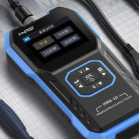 册宣 FNIRSI高精度蓄电池内阻检测仪 量程0-100V(DC)、0-200Ω (开尔文夹+探针)