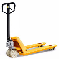 册宣 手动液压搬运叉车2.5吨托盘手推拖车升降堆高装卸车地牛铲车