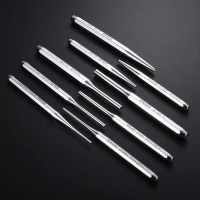 册宣 工业级圆柱冲子中心冲敲击冲头销子冲针顶出冲钳工冲圆凿子6件套