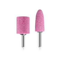 吉星虎 红刚玉砂轮磨头电钻电磨直磨机钻圆柱金属打磨抛光沙轮内磨头14件套