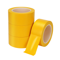 册宣 警示胶带PVC警戒线隔离警示贴地标贴地面安全定位划线 地板胶带4.8cm*33m 公差±1mm