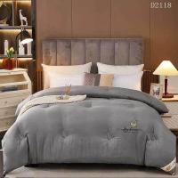 安居先森 D2118大豆纤维被加厚冬款150*200cm 1.00 件/条 (计价单位:条) 灰色
