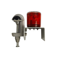 晫安联 ZX024-B 功率0.3W IP65 3.7V 红光 单头 LED 太阳能警示灯 标志灯 (计价单位:盏) 红