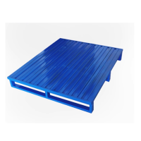 册宣 钢制物流运输周转托盘 叉车托盘承重1T 1000*1000*220mm 公差±20mm