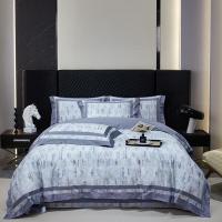 纺语柔 F1233 四件套 床上套件 (计价单位:套) 幻境森林-丁香紫