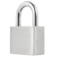 辉华千禧兔 HHQXT-39 30mm不锈钢短梁 挂锁 (计价单位:个) 银色通用型