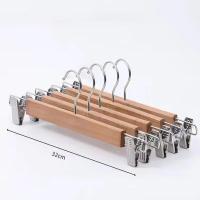 千里谷 KLG-YJ02 实木圆钩裤架 10个/组 衣架 10.00 个/组 (计价单位:组) 原木色