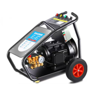 华亿沃 工业洗车机大功率喷砂除锈养殖场商用超高压清洗机 5500W220V