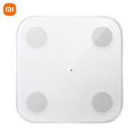 小米米家体重秤S200 家用健康秤智能电子秤 双模式APP数据分析识别用户 新老随机发货 白色