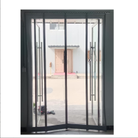 册宣 磁吸透明门帘家用塑料隔断透明子皮 宽1.8m高2.2m 公差±3cm