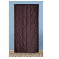 册宣 保暖帘冬季防风隔断帘PU棉门帘 宽0.7m高2.3m 公差±3cm