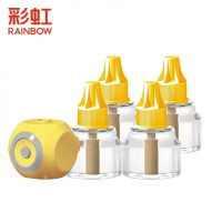 彩虹(RAINBOW)电热蚊香液无味插电灭蚊补充液体驱蚊水家用母婴宝宝驱蚊水 33ml/瓶[无味安全]