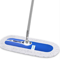 美家日记 商用平板拖把 大号尘推 木地板大理石瓷砖吸水棉纱平板拖把 40CM