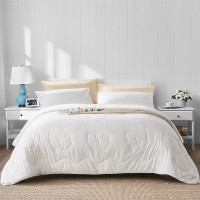 富安娜 棉花被子100%天然新疆棉花被秋冬保暖纯棉被子被芯 春秋被[100%新疆棉] 203*229cm