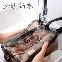 册宣 旅行洗漱包化妆包洗澡防水健身游泳收纳袋便携收纳包透明中号CX-02