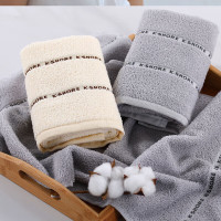 金号 纯棉加厚毛巾70*34cm颜色随机 1条装
