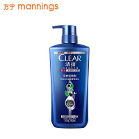 CLEAR/清扬 男士去屑洗发露活炭净爽型 750g 1瓶