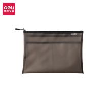 得力 64867 因为遇见你TPU拉链袋 黑色 1个