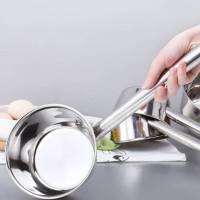 家佳恒美 通用不锈钢厨房炒菜勺子加长商用家用大号汤勺