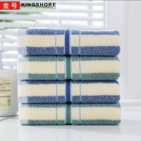 金号 毛巾纯棉家用男女高端运动面巾 G1028-1 38✕95cm 颜色随机