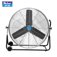 德通FF-75M工业趴台地扇大风量可移动电风扇强力坐地扇岗位式风扇三档调速