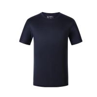 册宣 圆领衫机务短袖体能练训练服军迷速干透气运动T恤 藏青色(尺码备注)单位:件