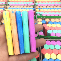 册宣 彩色无尘粉笔 10盒/组