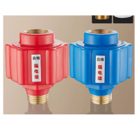 册宣 CX-55963热水器防电墙通用型适用美的海尔公牛万家乐和小厨宝专用隔电墙 红蓝防电墙(2个装)