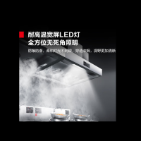 德玛仕 商用油烟净化一体机 不锈钢烟罩抽油烟机低空大吸力油烟净化器(含净化器、百叶、烟管等)