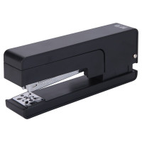 晨光(M&G)12#可旋转订书机 360°摇头订书器中缝装订 临时装订可拆耐用 黑色单个装ABS916D8