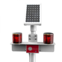 艾御堡 RT1DX-M1 3W IP67 DC5V 红光 900K LED 标志灯 (计价单位:盏) 红色