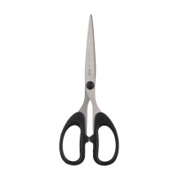 晨光(M&G)黑色195mm经典家居剪刀 学生手工剪纸刀办公剪子 单把装ASS91312