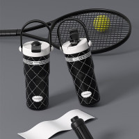 西屋 伊洛运动吸管杯 ML06-BK 680ml 内胆-316L,外壳-304,杯盖-PP,密封件-硅胶