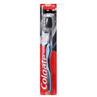 高露洁(Colgate)纤柔碳丝细毛护龈备长炭软毛 成人牙刷旅行装*1支 款式颜色随机发货