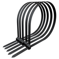 卡夫威尔尼龙扎带电工捆绑主机走线束绳扎丝小号户外园林物流固定 OT3317