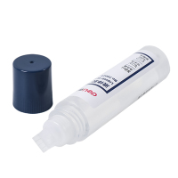 得力 7302S 刷片液体胶 透明 50ml/支 24支/盒