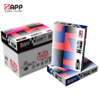 APP 经典小钢炮80克A4复印纸高档双面打印纸整箱 A4 80克 5包/箱(2500张)