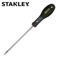 史丹利(STANLEY)三色柄螺丝刀小萝卜头防滑米字十字平行法国进口一字螺丝批 平行一字 65-094-15