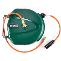 世达(SATA)自动气管卷管器三芯电线绕线盘工具 98003 气管卷管器10米长6.5MM直