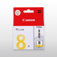 佳能 CLI-8Y原装黄色墨盒 IX4000 IX5000 IP3500 pro9000打印机墨盒 100页