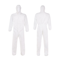 册宣 CX-3827防护服一次性 防化学实验室服 防尘无尘连体隔离衣 尺码备注