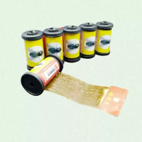 册宣 苍蝇彩带条卷粘蝇贴强力抓捕粘蝇纸板沾蚊虫胶 10卷/件