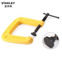 史丹利(STANLEY)深口G型夹钳 2英寸 木工夹子工具 固定夹具 g字夹 强力夹子 83-037-23
