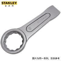 史丹利(STANLEY)96-927-23 梅花敲击扳手 公制重型单头 直柄敲击呆扳手90MM