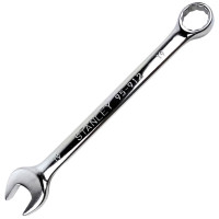 史丹利(STANLEY)95-791-1-22 标准型精抛光两用扳手 梅花开口扳手 维修扳子13MM