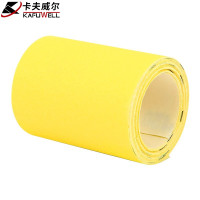 卡夫威尔 卷式砂纸打磨纱布圈砂纸带石英砂砂纸9.3cm*5m(80目) YS3589