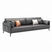 臻远ZYJJ-80182简约办公沙发洽谈接待沙发休闲 沙发组合 西皮三人位